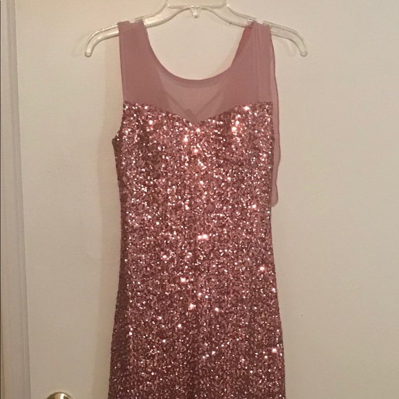 Dresses & Skirts - Handmade Pink Sequin Formal Dress